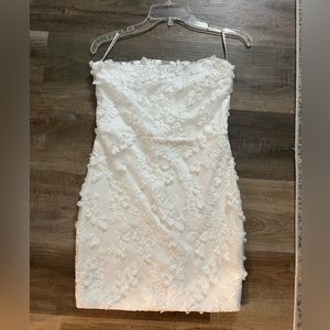 Lace White Dress